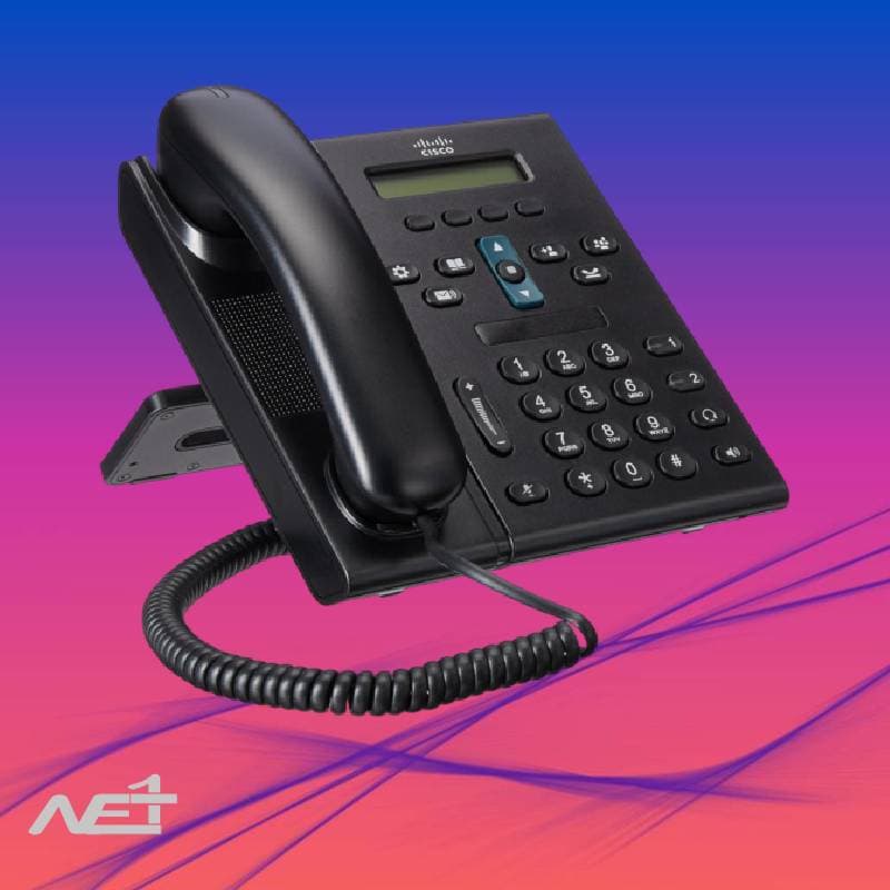 تلفن ویپ سیسکو مدل CISCO 6921 — تصویر ۲
