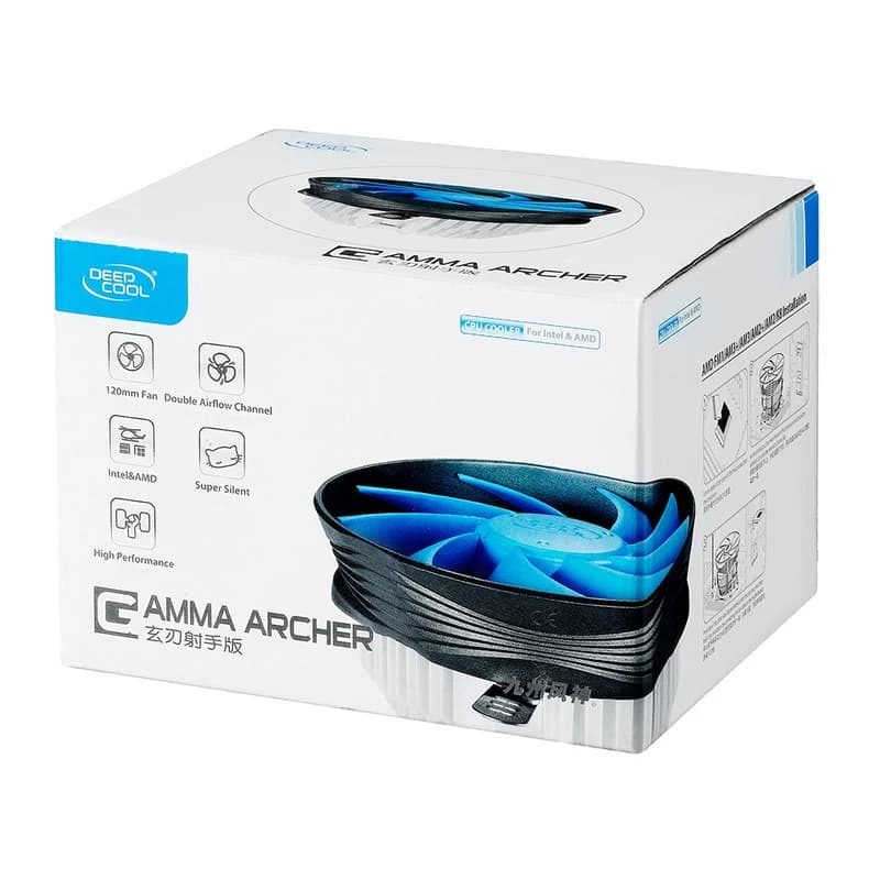 کولر پردازنده دیپ کول GAMMA ARCHER PRO V2 — تصویر ۲