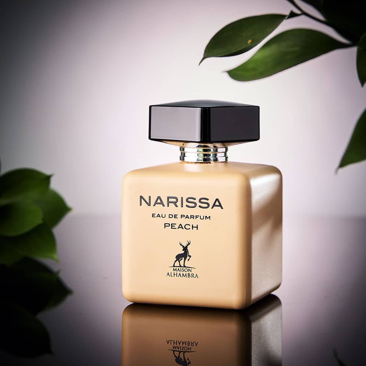 عطر ادکلن زنانه نارسیسو رودریگز پودر الحمبرا مدل ناریسا پودر (Maison Alhambra Narissa Peach) حجم 100 میل — تصویر ۴