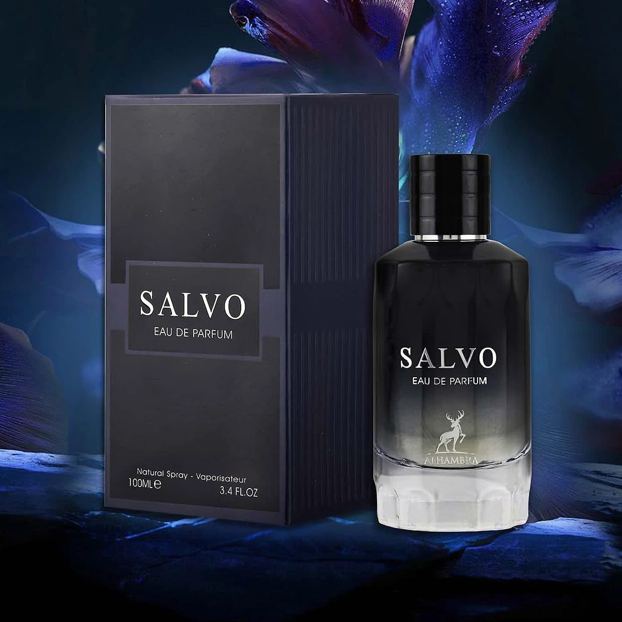 عطر ادکلن مردانه دیور ساواج الحمبرا مدل سالوو (Maison Alhambra Salvo) حجم 100 میل