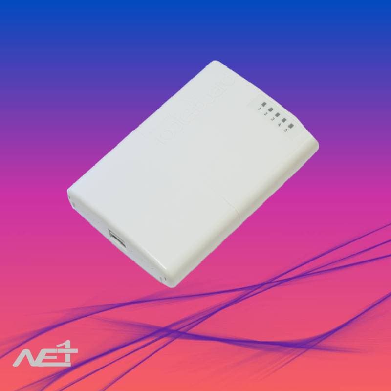 روتر میکروتیک پنج پورت مدل Mikrotik PowerBox-Poe-RB750P-PBr2