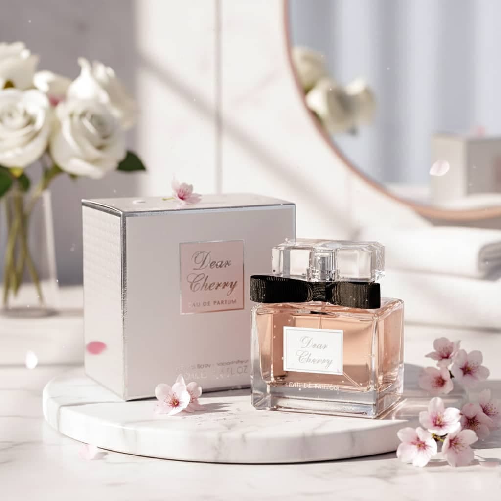 عطر ادکلن زنانه میس دیور چری فراگرنس ورد مدل دیر چری (Fragrance World Miss Dior Cherie) حجم 100 میل — تصویر ۴