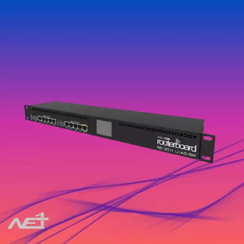 روتر میکروتیک ده پورت مدل Mikrotik Rb3011 10.100.1000 RB3011UiAS-RM — تصویر ۲