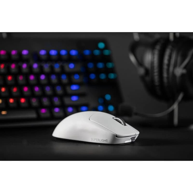 موس بی سیم گیمینگ لاجیتک سفید Logitech G-PRO X Superlight White — تصویر ۴