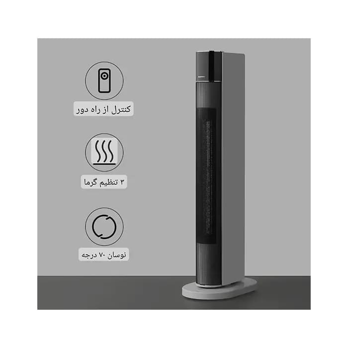 بخاری برقی فن دار آمازون Amazon Basics ECO — تصویر ۲