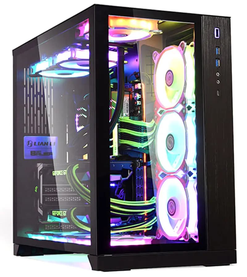 کیس لیان لی Lian Li PC-O11 Dynamic – Black — تصویر ۲