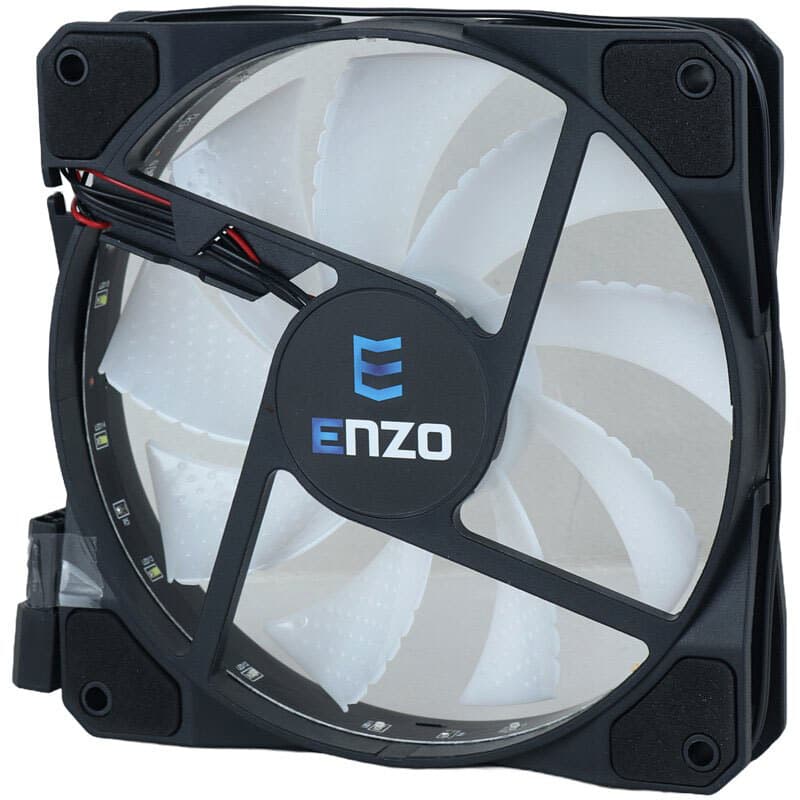 فن کیس 12*12 سانتی متر RGB دار انزو ENZO FAN-004 — تصویر ۶
