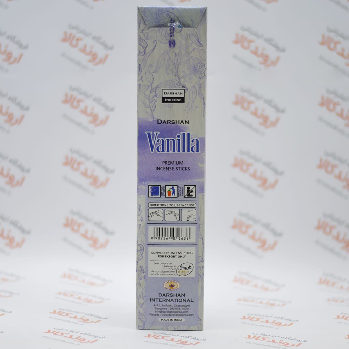 عود خوشبوکننده دارشان Darshan مدل Vanilla — تصویر ۲