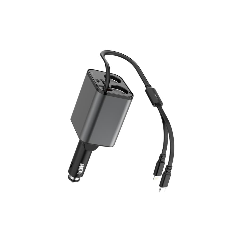 شارژر فندکی 90W گرین لاین مدل MULTIPORT GL-CC07 — تصویر ۳
