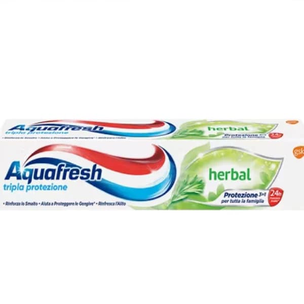 خمیر دندان آکوافرش Aquafresh مدل Herbal — تصویر ۵