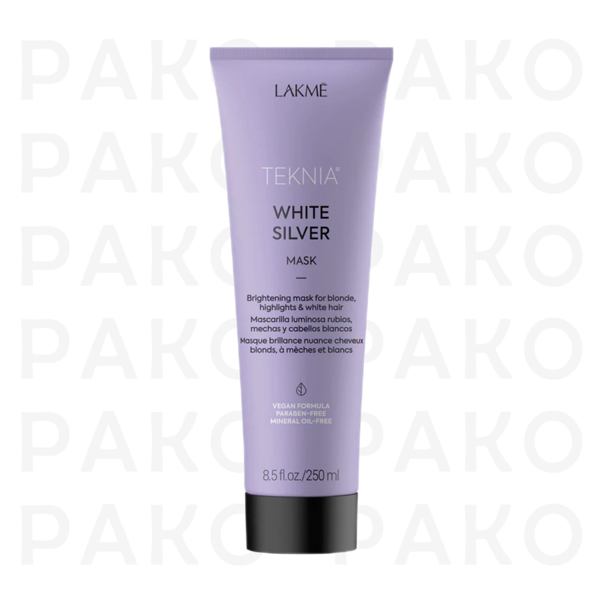 ماسک مو ضد زردی White Silver لاکمه — تصویر ۶
