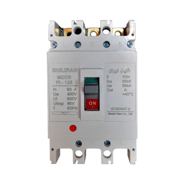 کلید اتوماتیک فیکس 80 آمپر شیل ایران مدل FI-125