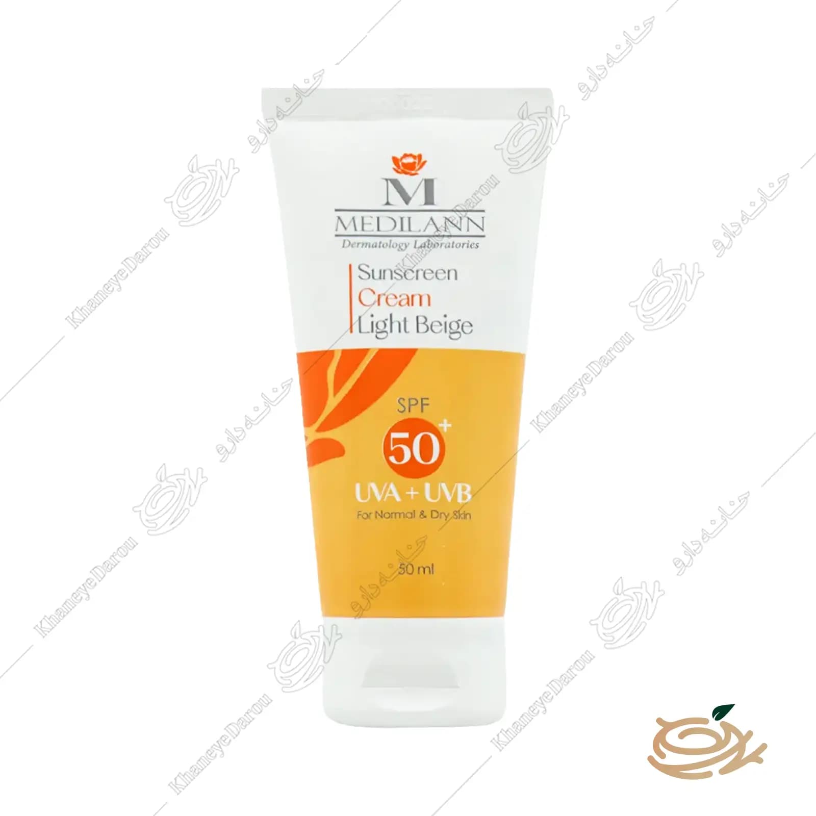 کرم ضد آفتاب رنگی SPF50 مدیلن — تصویر ۷