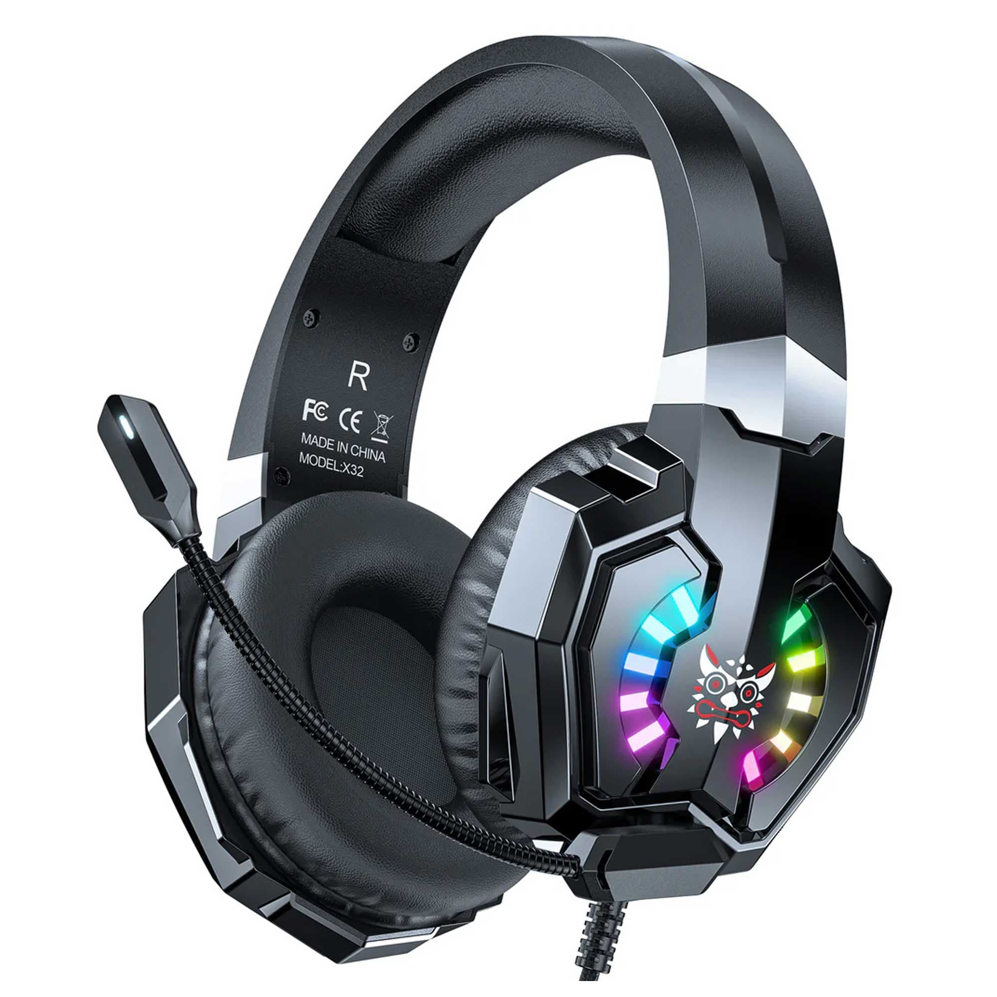 هدست گیمینگ سیمی RGB اونیکوما مدل X32