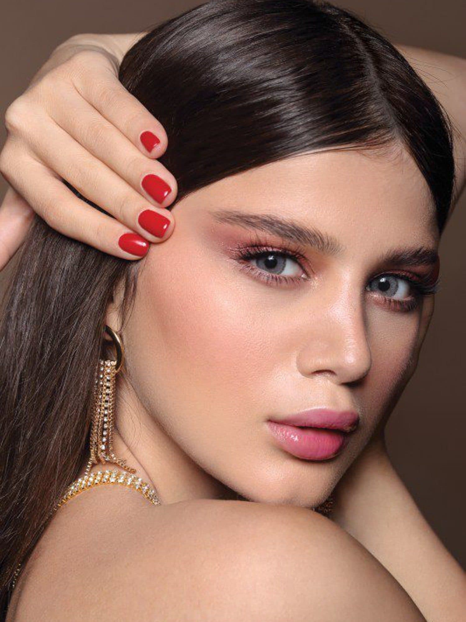 لنز رنگی زیبایی دهب سولیتر Dahab solitaire — تصویر ۳