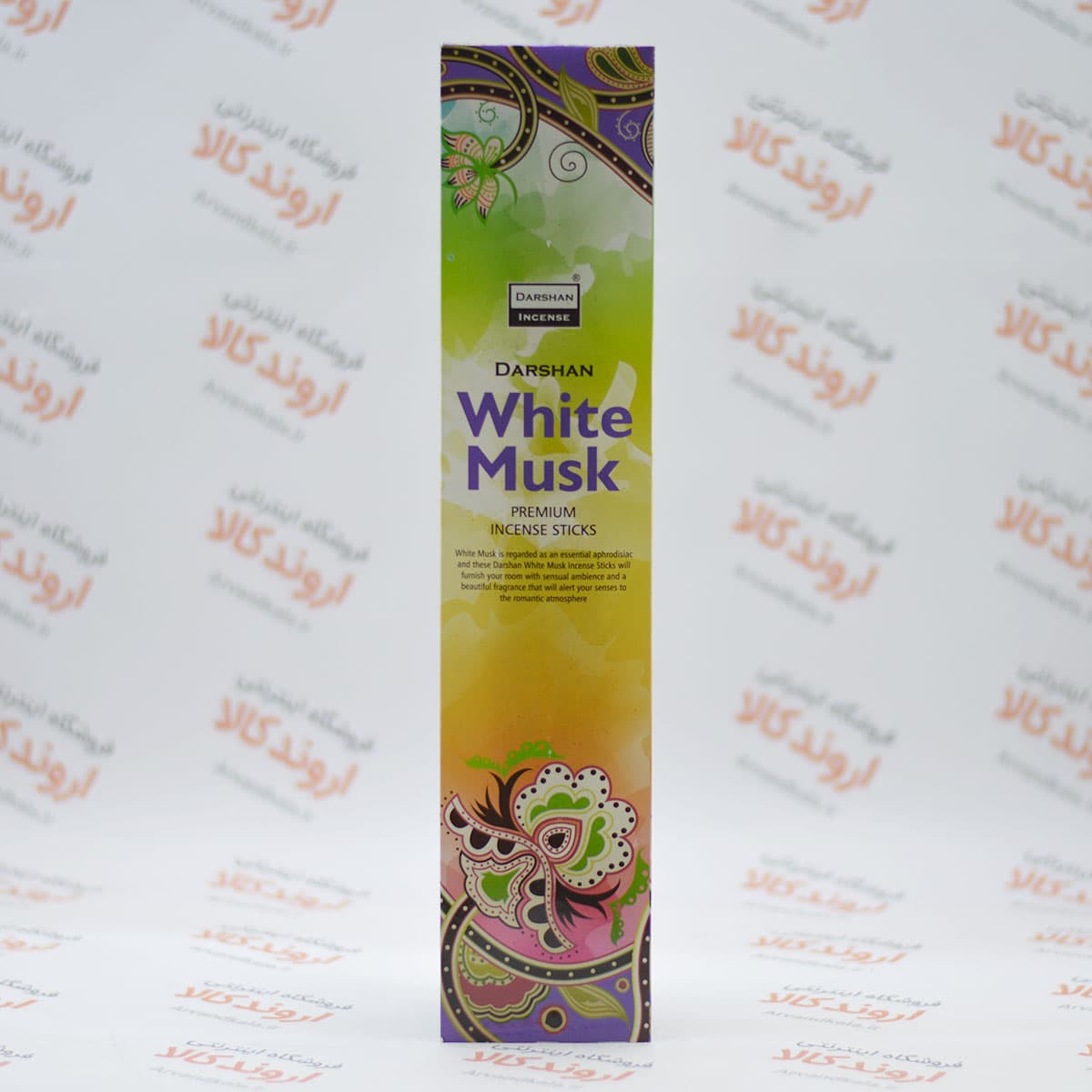 عود خوشبوکننده دارشان Darshan مدل White Musk