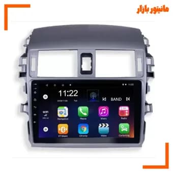 مانیتور اندروید خودرو کرولا 2008 مدل T.T 818 اورجینال