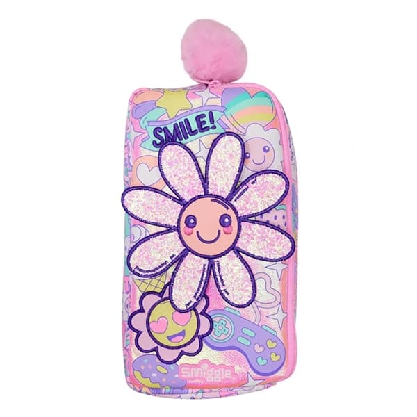جامدادی دو زیپ اسمیگل Smiggle طرح Flower