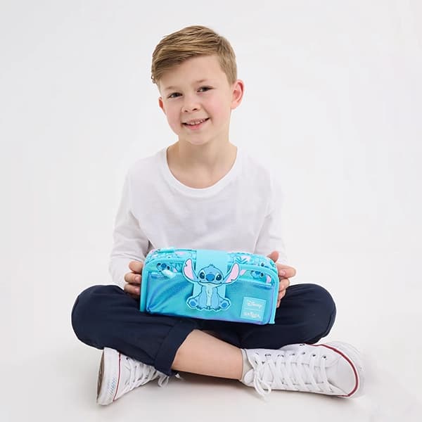 جامدادی دو زیپ اسمیگل Smiggle طرح Stitch — تصویر ۲