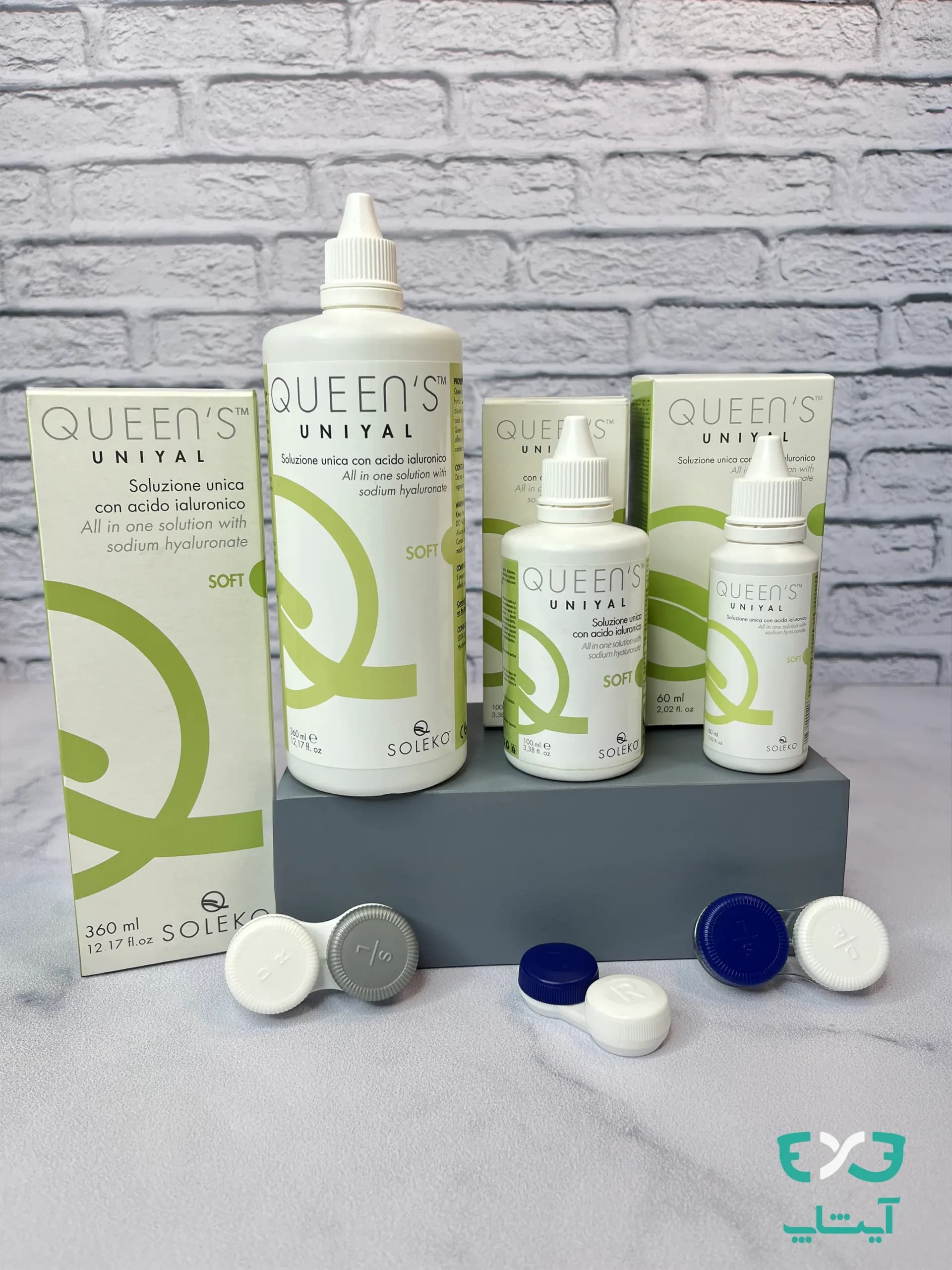 مایع لنز چشم سولکو مدل یونیال Queen’s uniyal