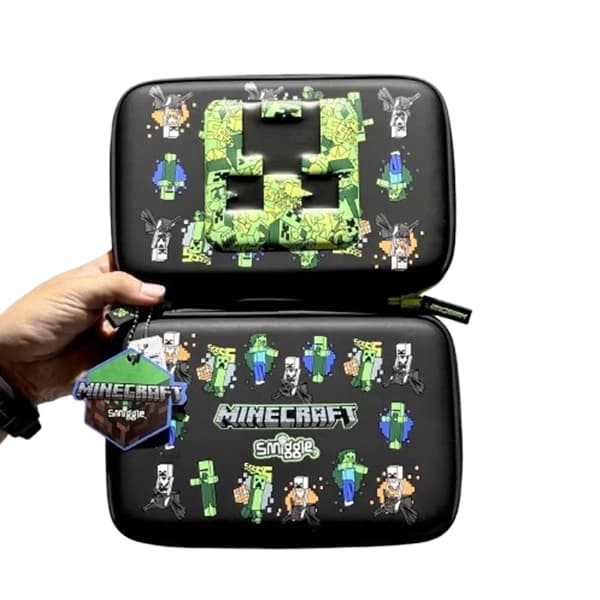 جامدادی هارد باکس اسمیگل Smiggle طرح Minecraft — تصویر ۴