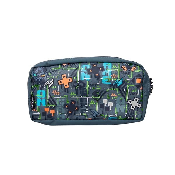جامدادی دو زیپ اسمیگل Smiggle طرح Game Grid — تصویر ۲
