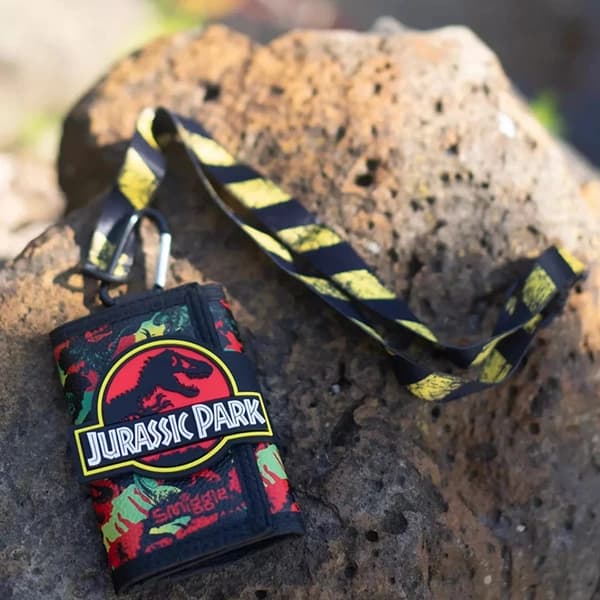 کیف پول بند دار اسمیگل Smiggle طرح Jurassic Park — تصویر ۲