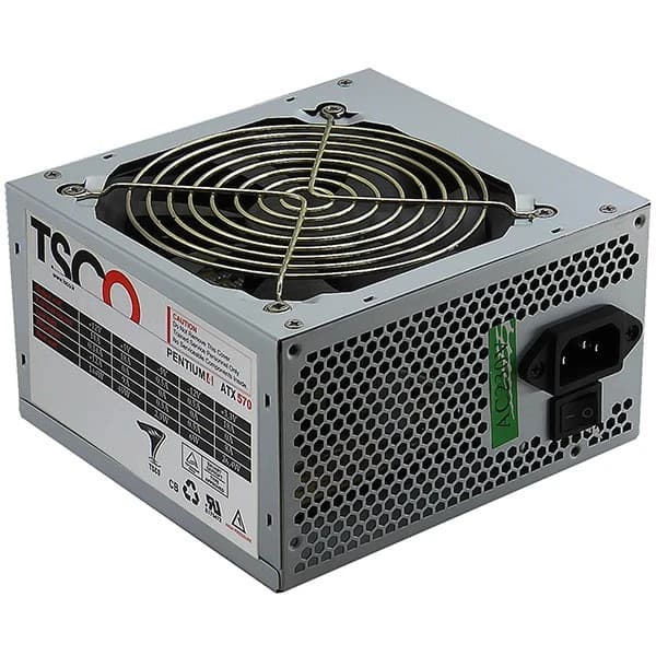 منبع تغذیه کامپیوتر تسکو مدل TP 570W توان 230 وات