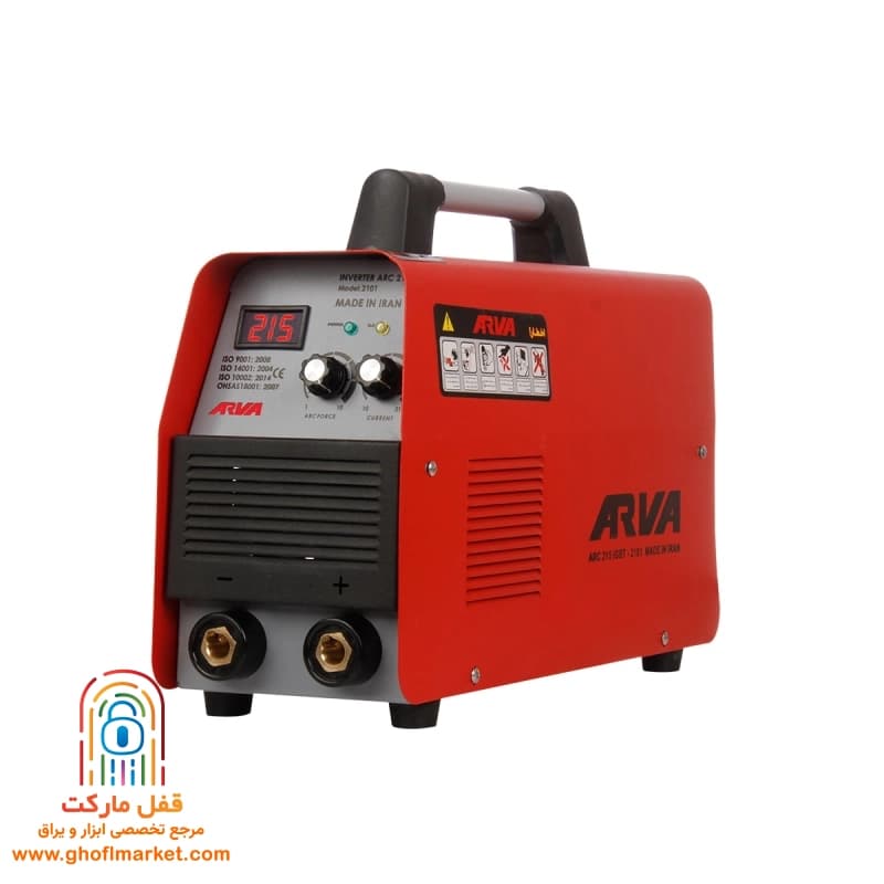 اینورتر جوشکاری 215 آمپر IGBT آروا مدل 2101