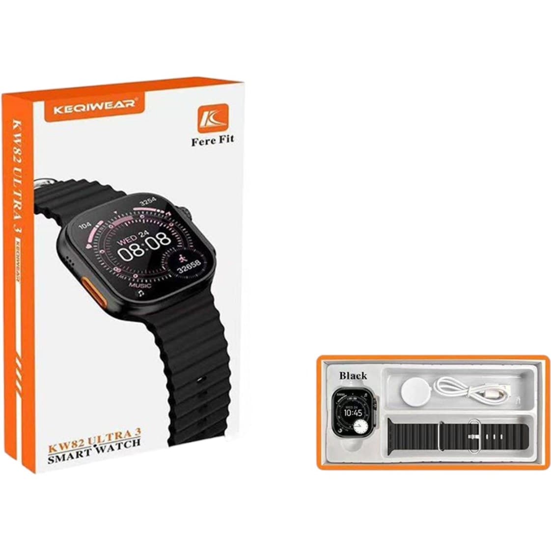 ساعت تک بند KEQIWEAR مدل KW82 Ultra 3 — تصویر ۲