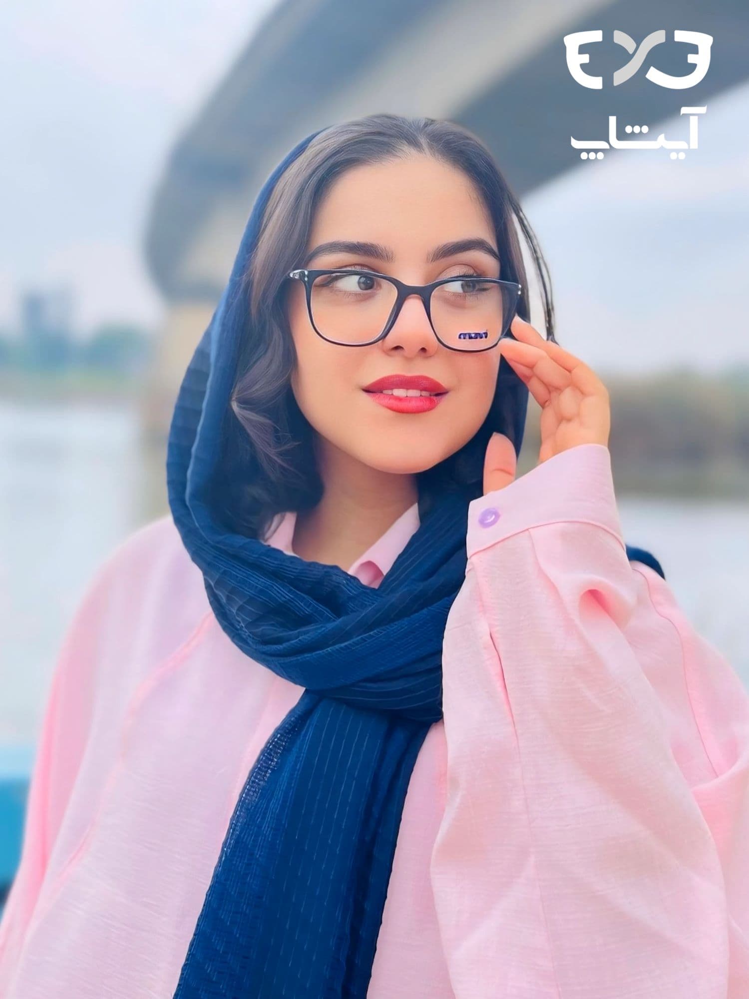 عینک طبی ماوی Mavi مدل HF307 مشکی — تصویر ۸