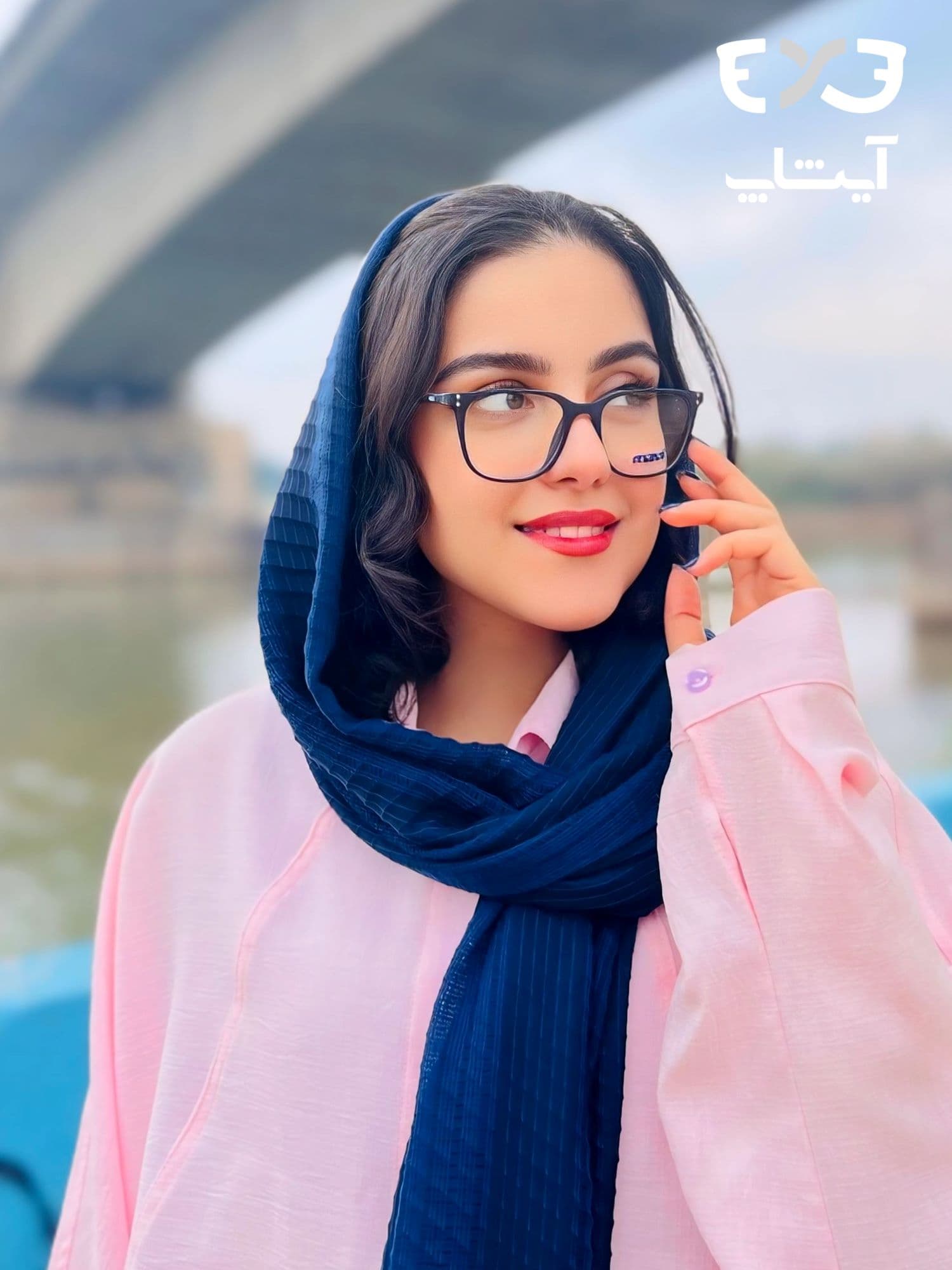 عینک طبی ماوی Mavi مدل HF307 مشکی — تصویر ۳