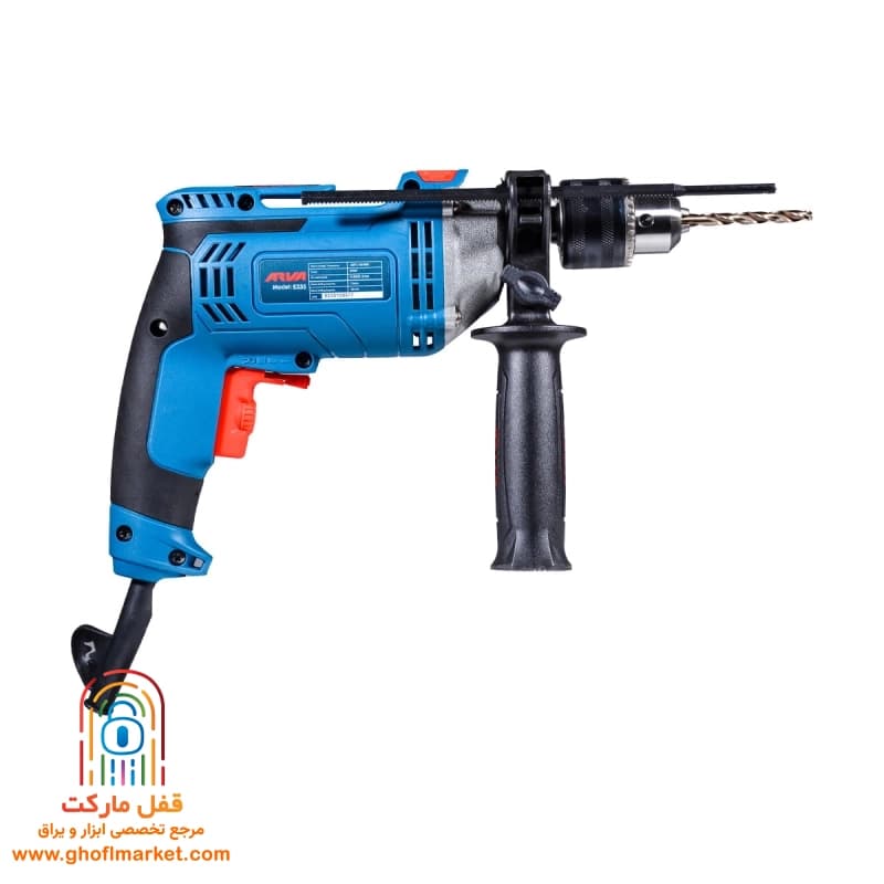دریل چکشی 810 وات آچاری آروا مدل 5335 — تصویر ۴