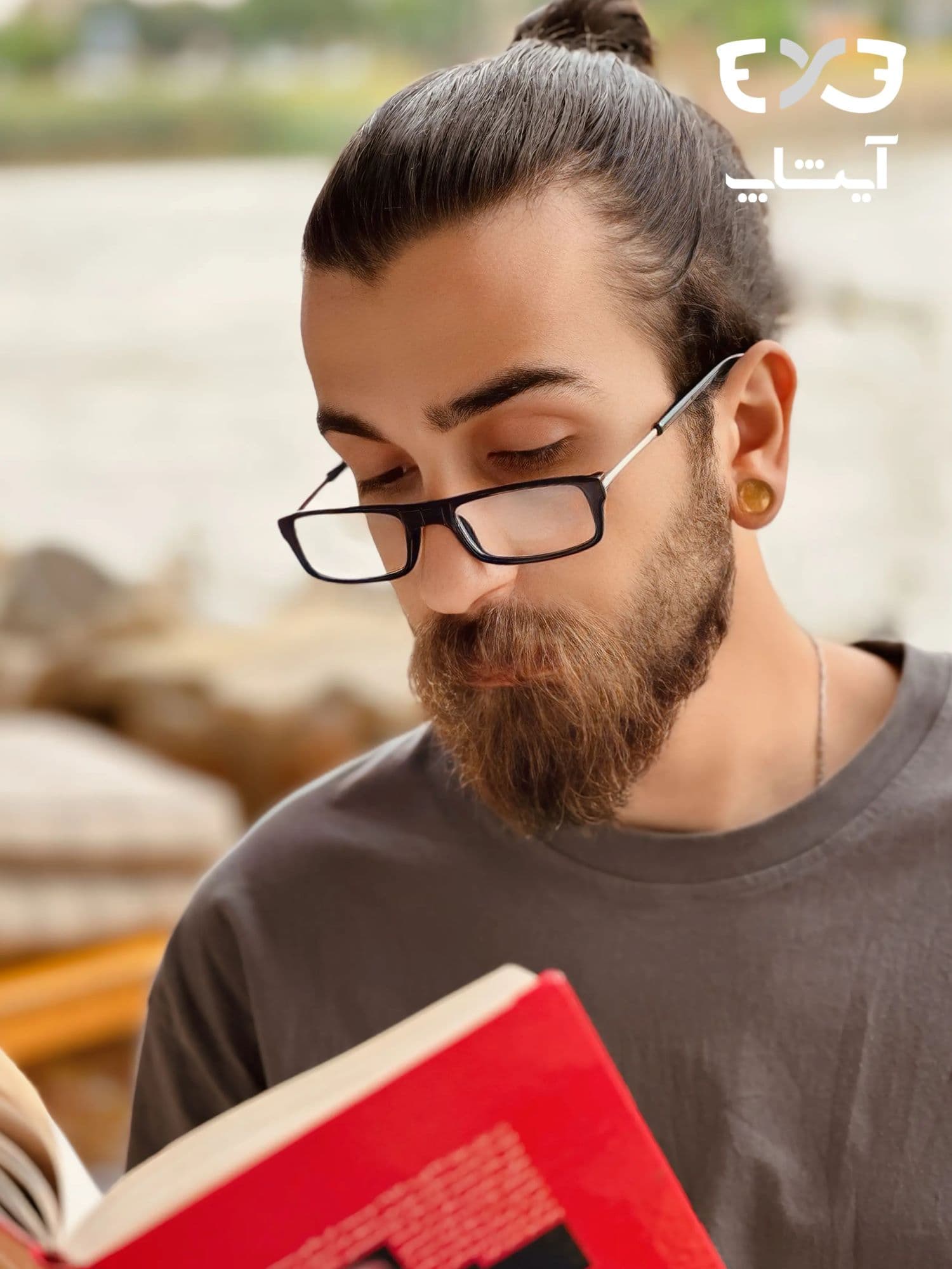 عینک طبی نزدیک بین نمره دار مگنتی — تصویر ۲