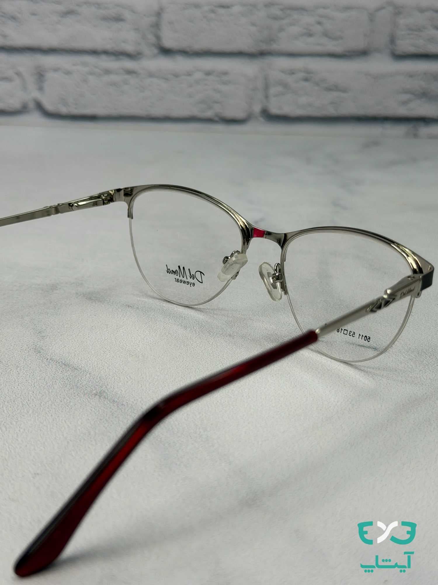 عینک طبی دلموند delmond مدل 5011 جیگری — تصویر ۵