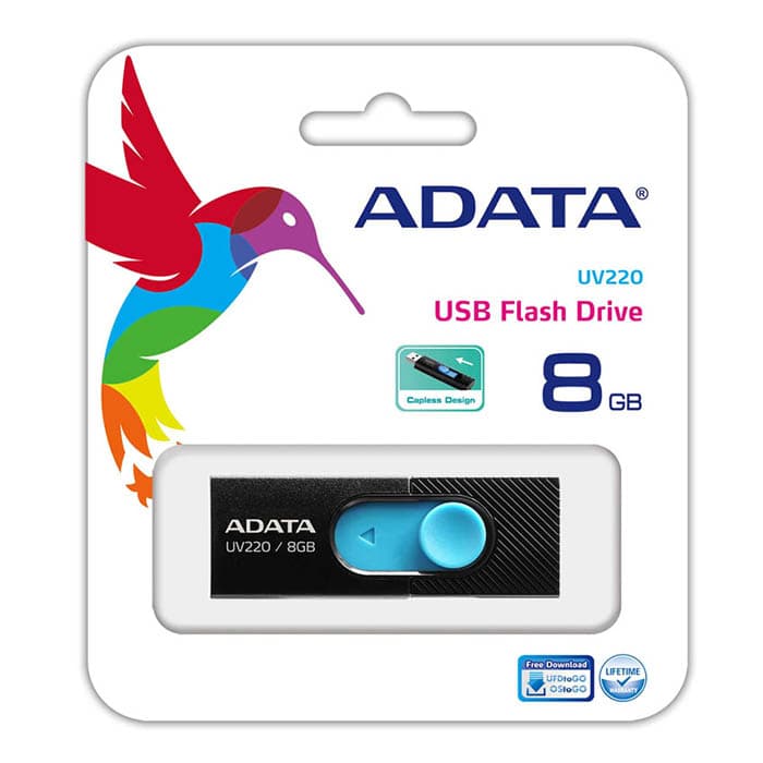 فلش مموری ADATA UV220 8G — تصویر ۲