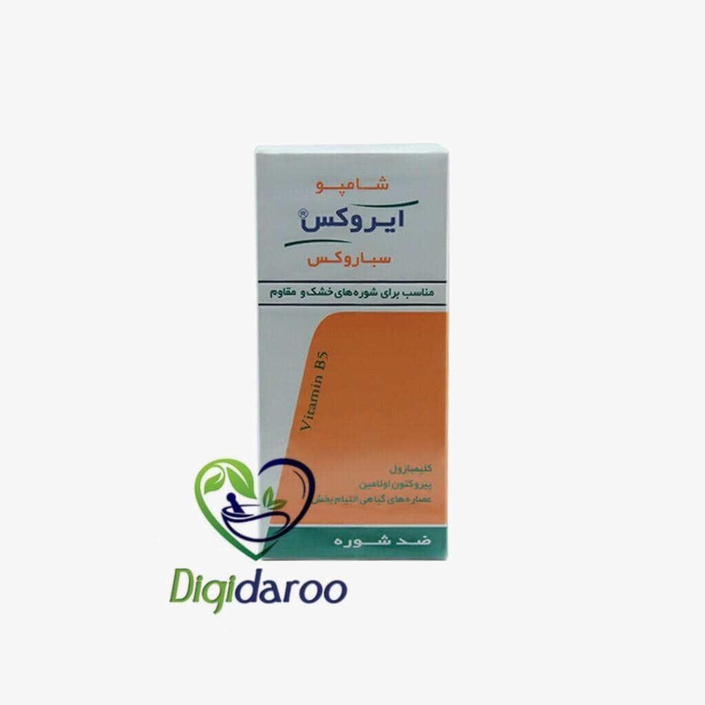 شامپو سباروکس ضد شوره خشک ایروکس