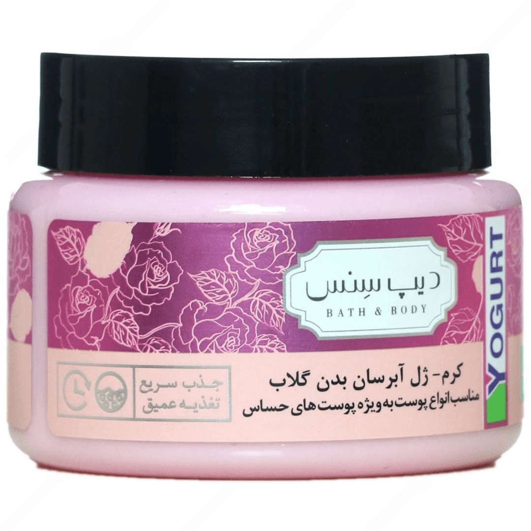 ماست بدن دیپ سنس مدل گلاب حجم 250 میل — تصویر ۶