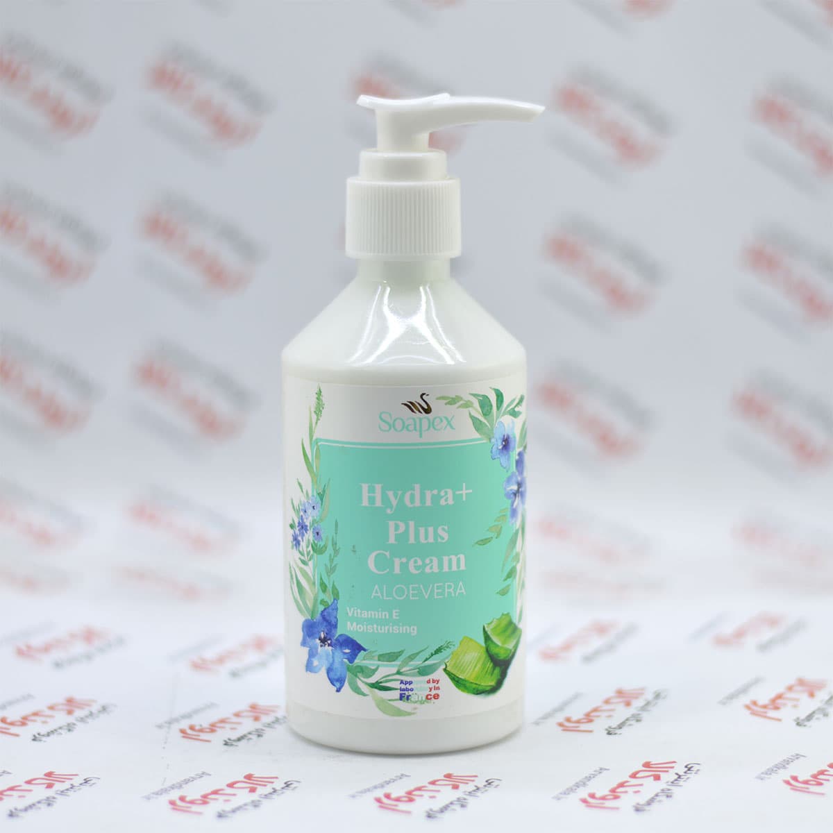 کرم دست و صورت پمپی سوپکس Soapex مدل Aloevera