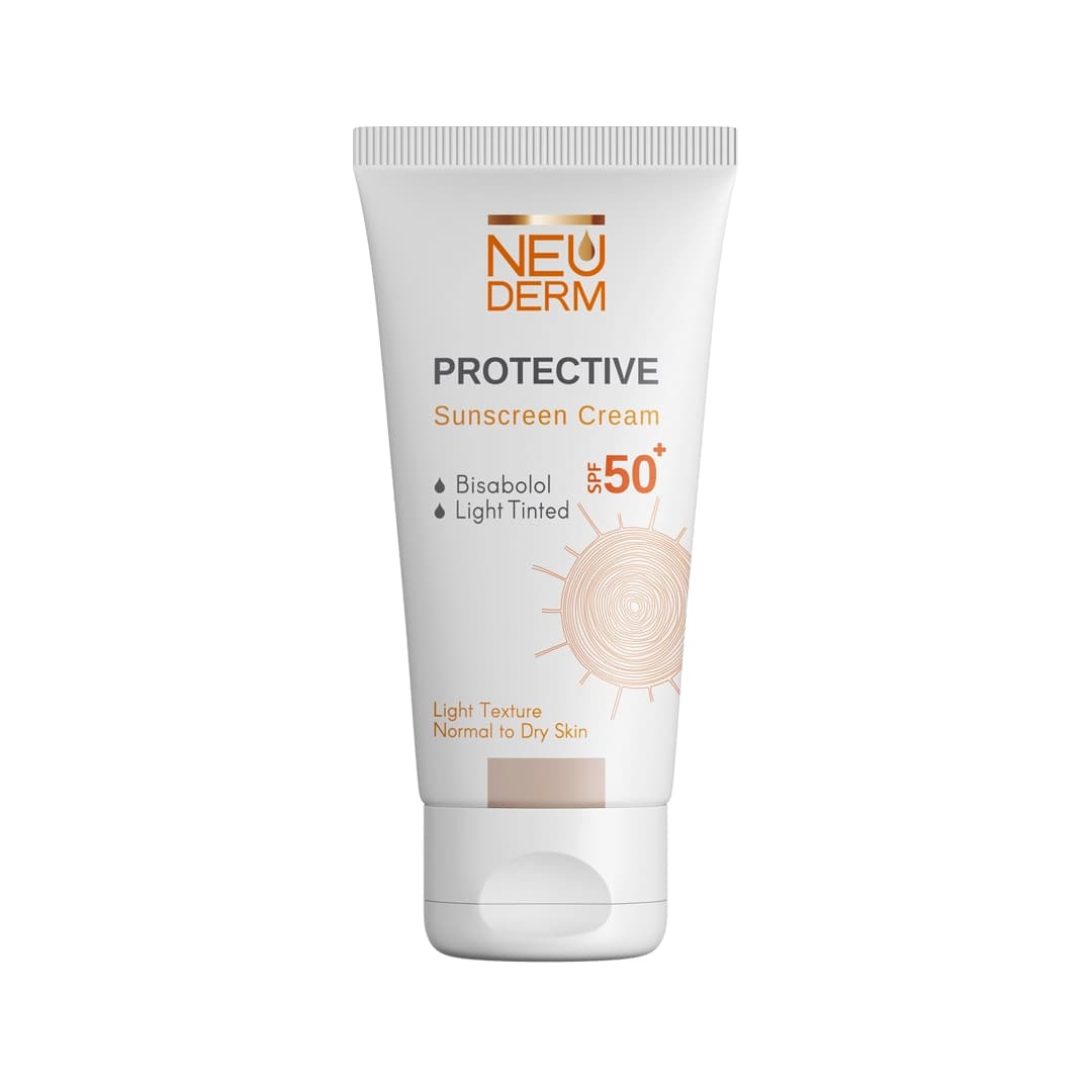 کرم ضد آفتاب رنگی SPF 50 نئودرم حجم 50 میلیلیتر — تصویر ۲