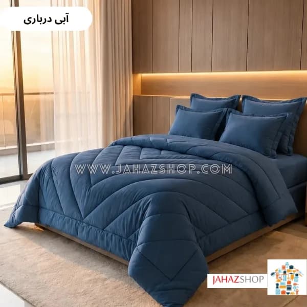 سرویس روتختی هتلی ساده صادراتی جنس نخ پنبه یک رو (تک رنگ) — تصویر ۸