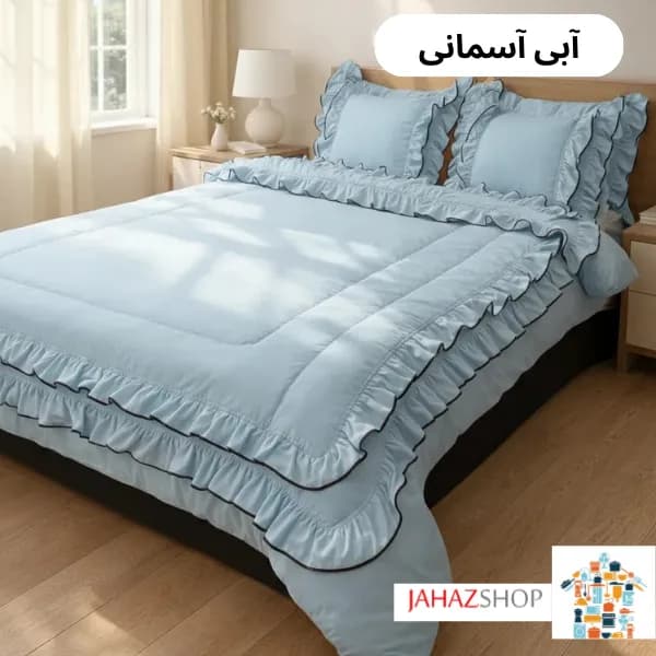 سرویس روتختی چیندار طرح دنیز فولدر دوزی