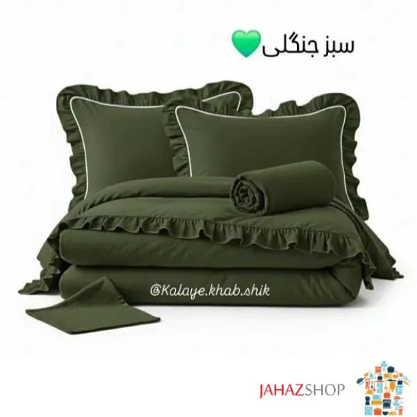 سرویس روتختی چیندار قیطون دوزی — تصویر ۳