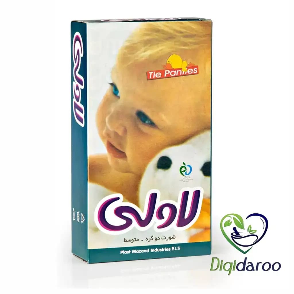 شورت دو گره لاولی سایز متوسط