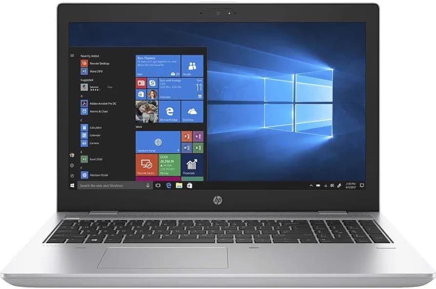 لپ تاپ اچ پی استوک hp probook 650 g4 i5-7200u 8GB 256GB ssd intel hd 15.6inch fhd+DVD