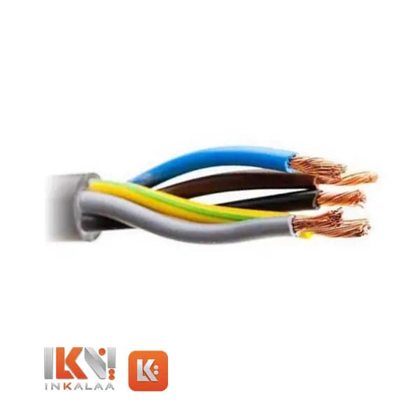 کابل کولری (سفید) – ‏5 رشته ای سطح مقطع 1 میلیمترمربع سیمپود
