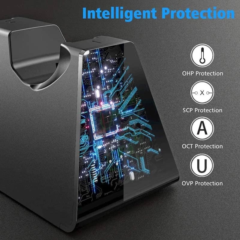 پایه شارژر دسته بازی PS4 دابی TP4-19012 — تصویر ۴