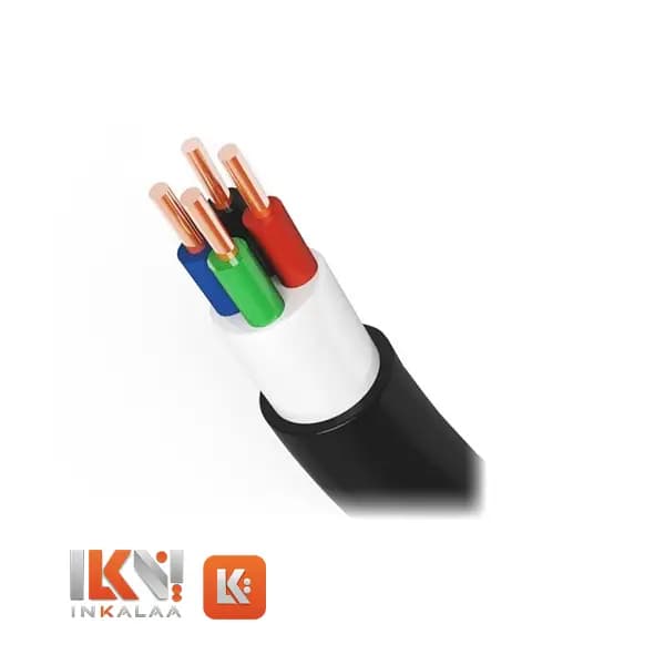 کابل مفتولی NYY – 4 رشته ای سطح مقطع 2.5 میلیمترمربع سیمپود
