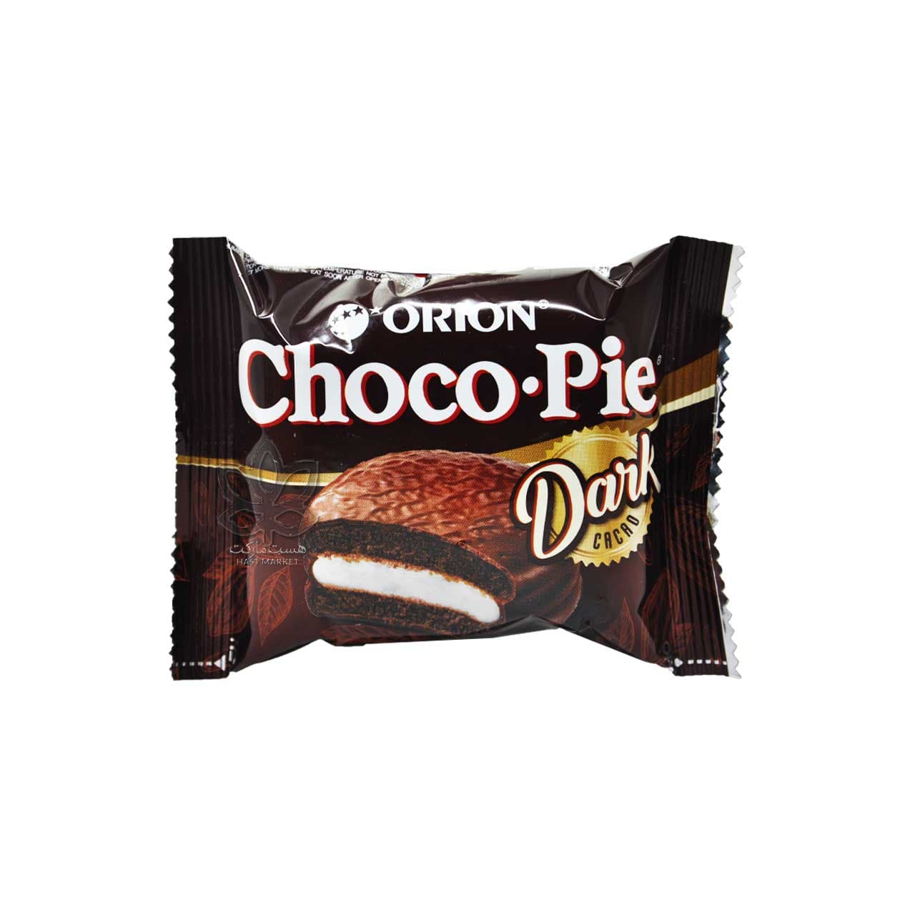 پک 12 تایی کیک والس شکلات تلخ 70 درصد شوکو پای – choco pie — تصویر ۲
