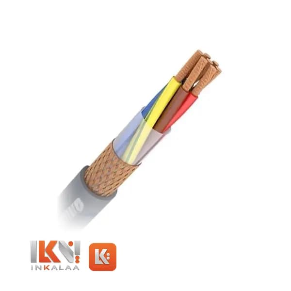 کابل شیلددار – 3 رشته ای سطح مقطع 0.75 میلیمترمربع سیمپود